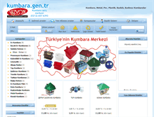 Tablet Screenshot of kumbara.gen.tr